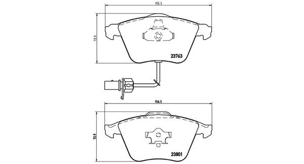 MAGNETI MARELLI Комплект тормозных колодок, дисковый тормоз 363700485084